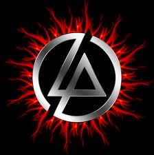 linkin park logo s plamenama